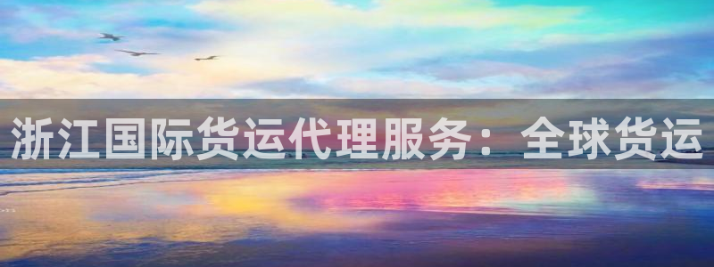 尊龙凯时 - 人生就是搏!：浙江国际货运代理服务：全球货