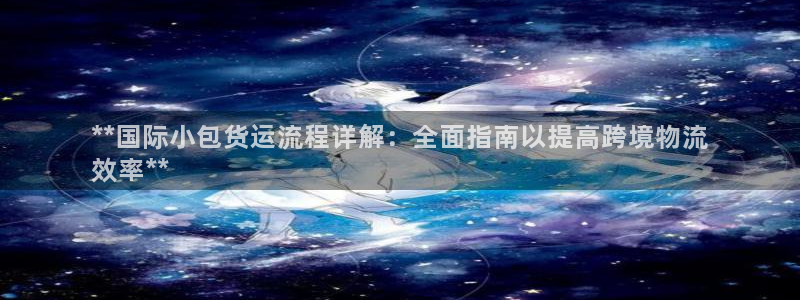 尊龙棋牌老板是谁：**国际小包货运流程详解：全面指南以提