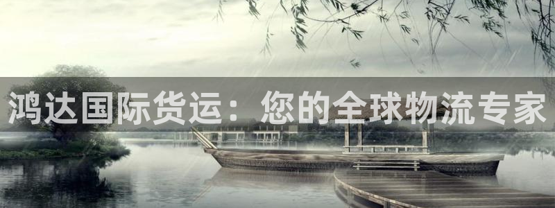 尊龙下载推荐网站：鸿达国际货运：您的全球物流专家