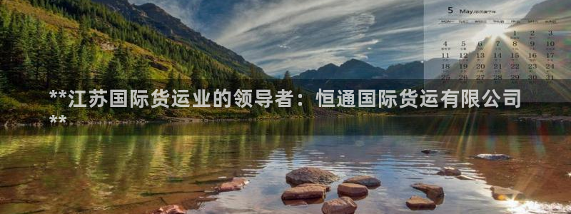 尊龙新版官网网页版：**江苏国际货运业的领导者：恒通国际