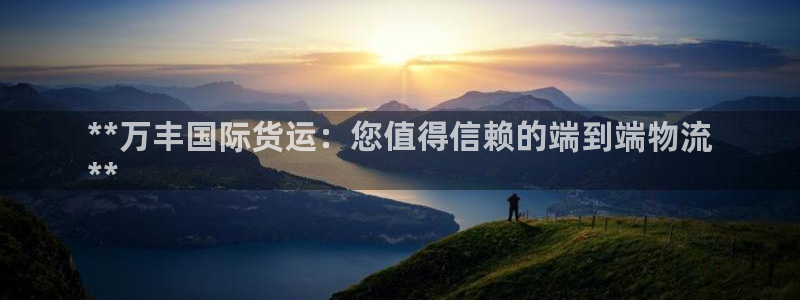 尊龙凯时平台正规吗：**万丰国际货运：您值得信赖的端到端