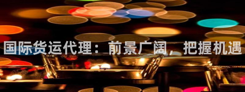 尊龙凯时的最新消息：国际货运代理：前景广阔，把握机遇