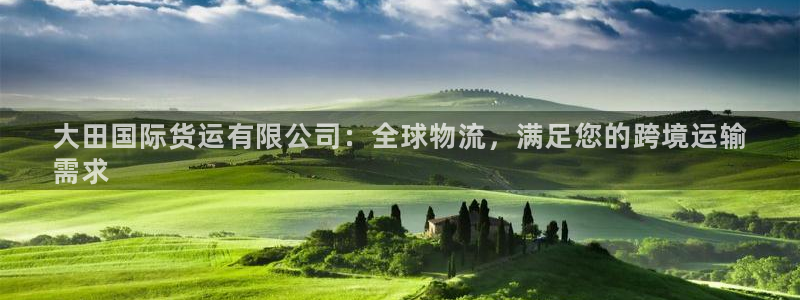 ag尊龙凯时俱乐部：大田国际货运有限公司：全球物流，满足
